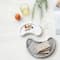 Hello Honey® White & Buff Nestable Marble Kidney Shaped Tray Set